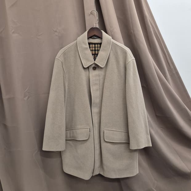 빈티지 닥스 울 캐시미어 블랜드 코트 48