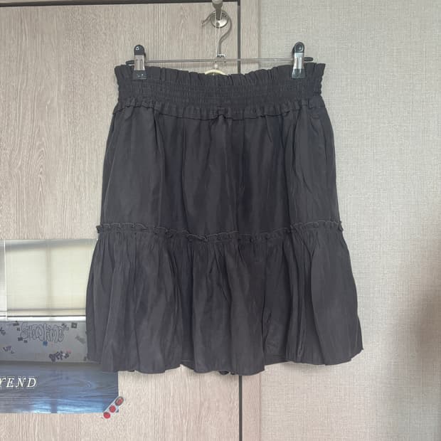 카메 빈티지 모리걸 차콜 스커트 대장템