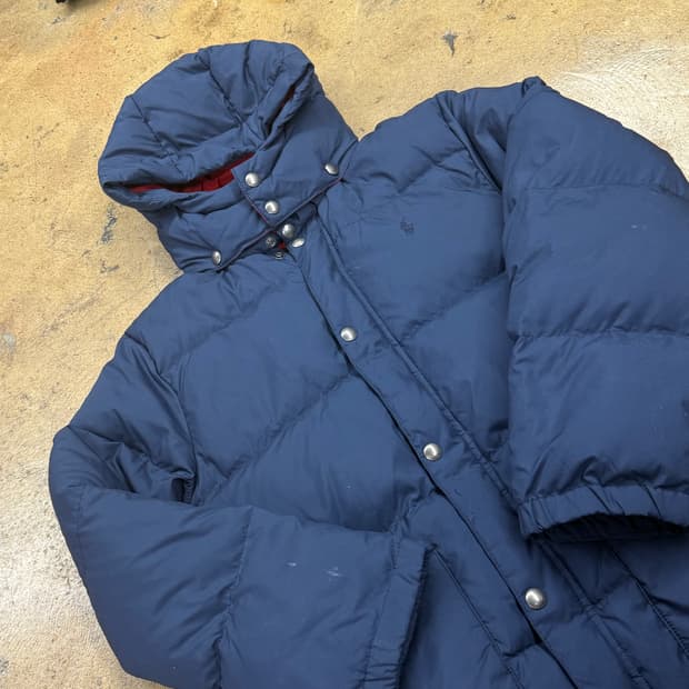 [정품/L] 폴로 랄프로렌 네이비 푸퍼 패딩 점퍼 b14