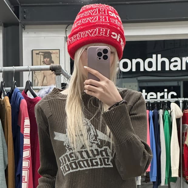 히스테릭 글래머 비니