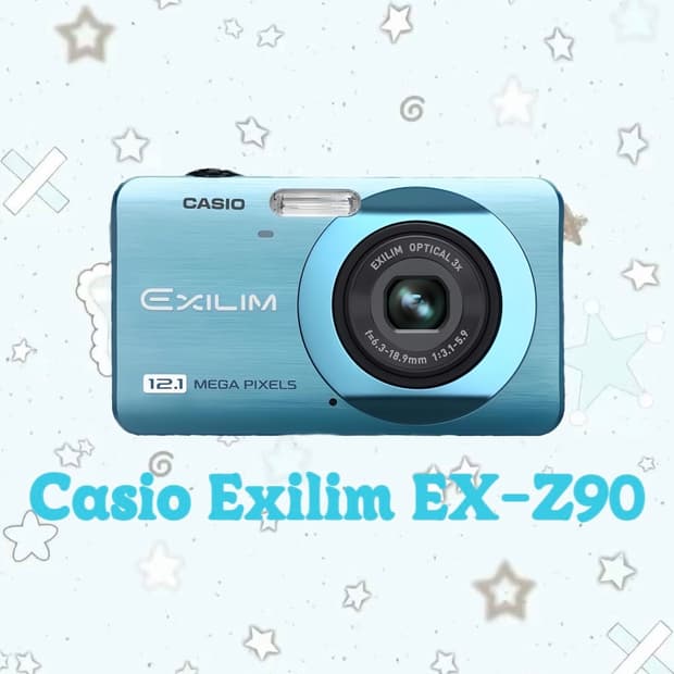 [*민트급 풀박!⚡️/작례⭕️] 카시오 엑슬림 EX-Z90 디지털 카메라