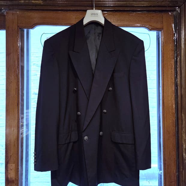 프랑스브랜드 파쏘나블 더블브레스티드자켓 