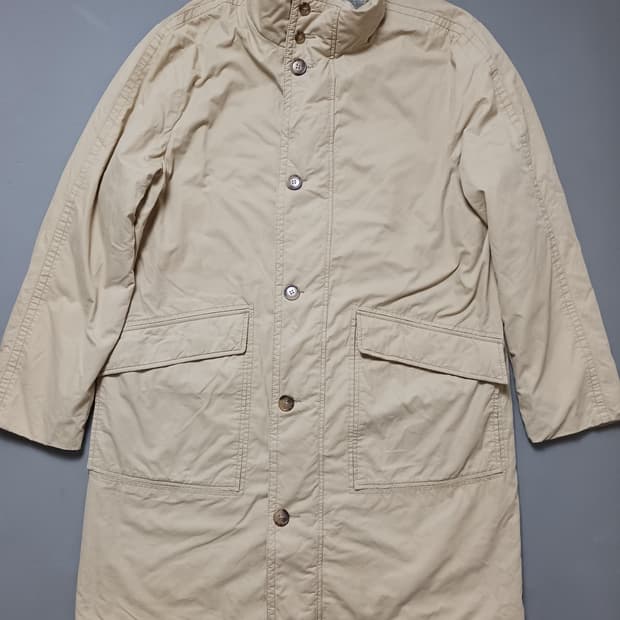 [110] 헨리코튼 베이지 아메리칸 패딩 롱코트