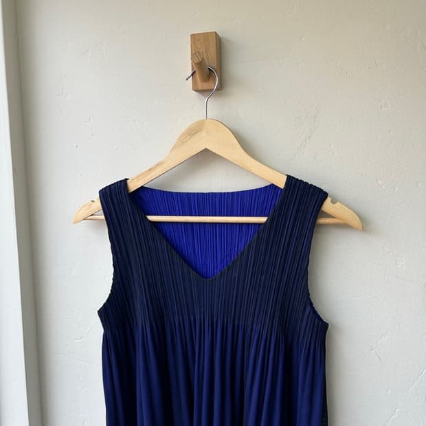 16673 - 플리츠 플리즈 원피스