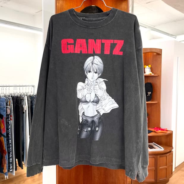 [M] 슈가펀치 sabukaru 간츠 롱슬리브 티셔츠