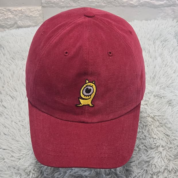 L4-10:스나우트 캐릭터 자수 버건디 볼캡(54-58)