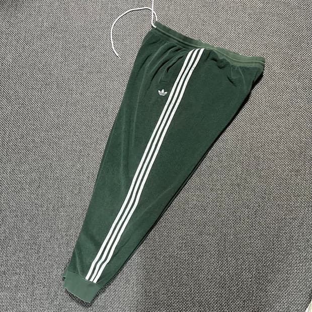 아디다스 타월 조거팬츠 새깅 가능