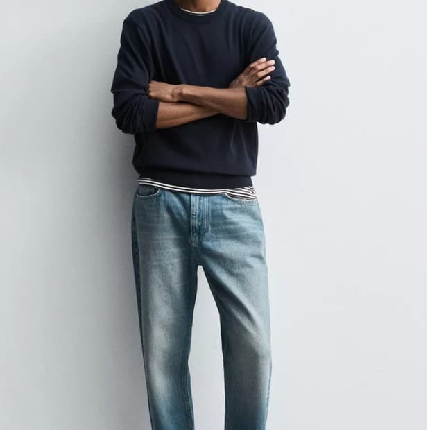 Zara 코튼 스트럭처 스웨터