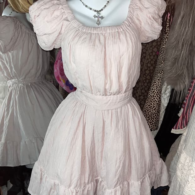 나나 하치st 히메갸루 양산형 퍼프 드레스