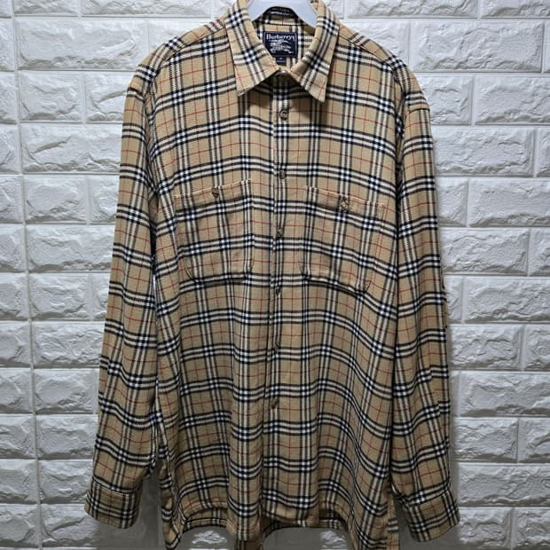 버버리 노바체크 셔츠 남방 100~105