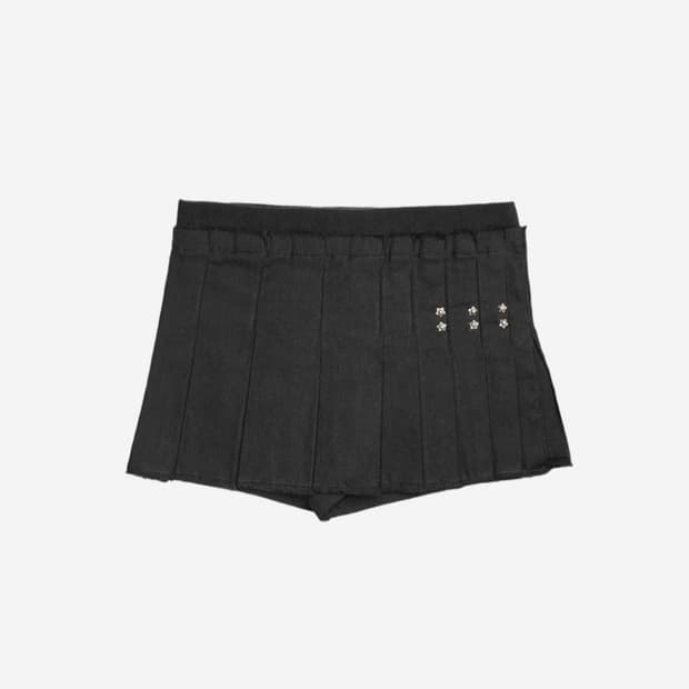 bonnae 플리츠 블랙 스커트2