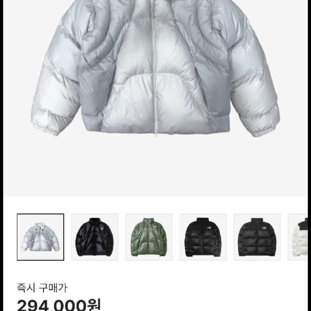 [S]노스페이스 웨이브 RDS 다운 아이스