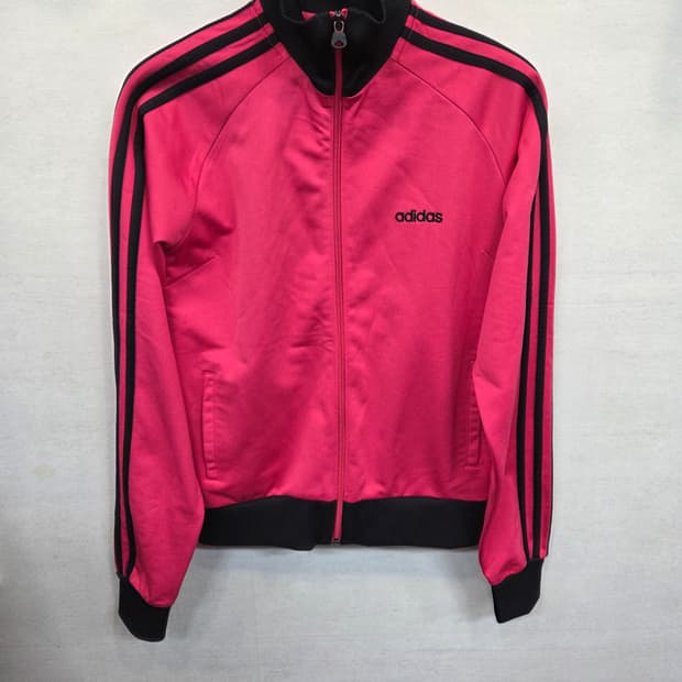 아디다스 베켄바우어 맛 트랙탑 져지 딥핑크검 95