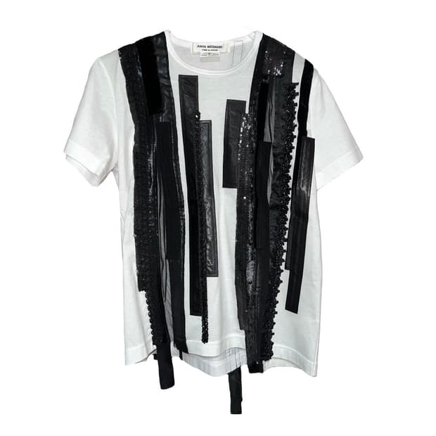 준야 와타나베 패치워크 반팔