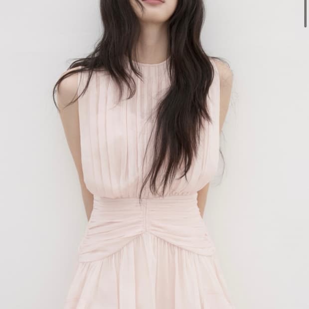 라벨르블랑 다이애나 원피스 파스텔핑크