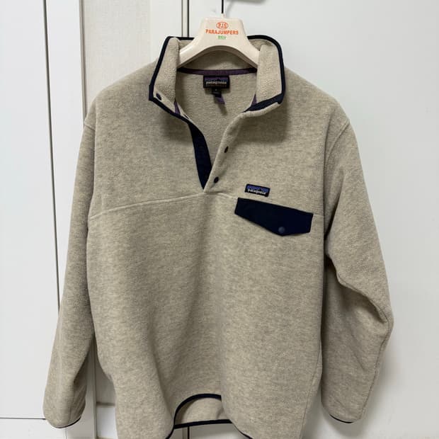 파타고니아 신칠라 오트밀 헤비웨이트 m