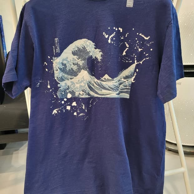 🌊 [4XL] 교토 한정 유니클로 호쿠사이 거대 파도 (MFA 보스턴 
