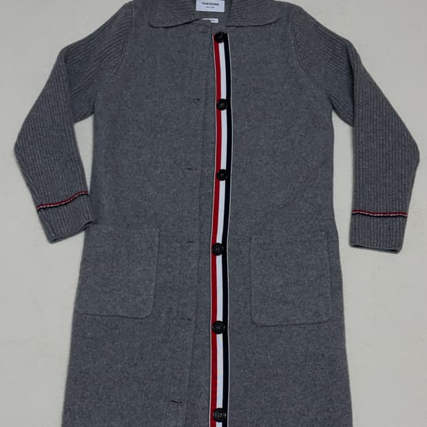 (매장판,새거급) 톰브라운 여성 캐시미어 코트 가디건 38