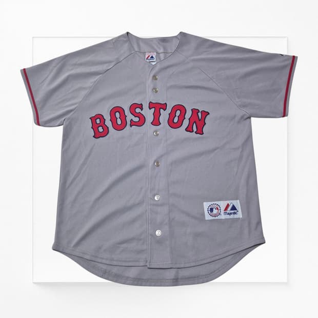 [올드스쿨🔥] 00s 마제스틱 보스턴 레드삭스 야구 유니폼
