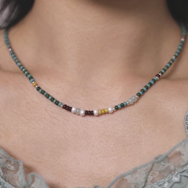 .003 핸드메이드 목걸이