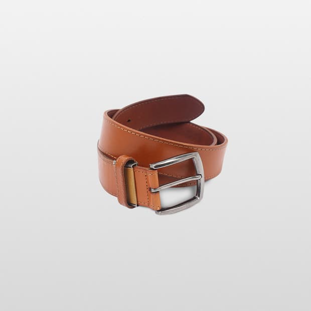 UNKNOWN Full Grain Leather Belt 