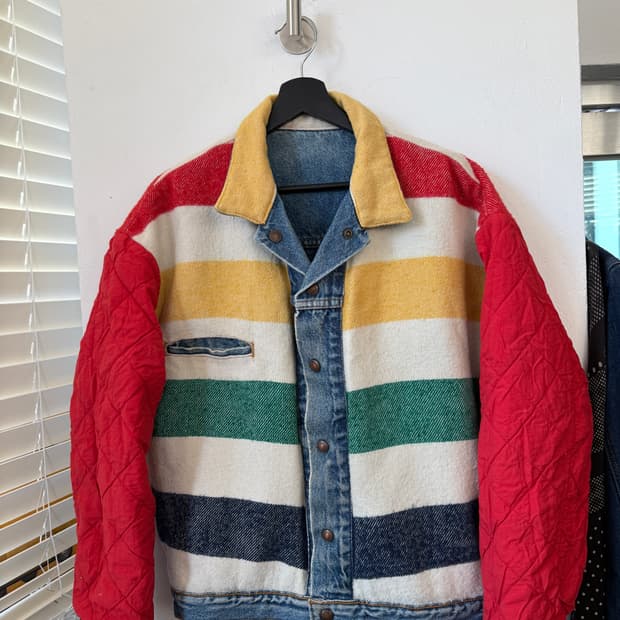 Levis Hudson bay 리버시블 데님자켓 L