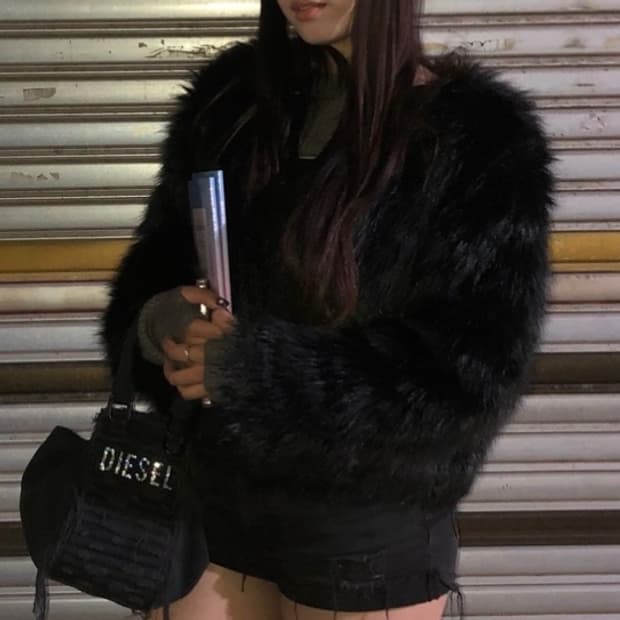 페이크퍼 1회착용(보세)