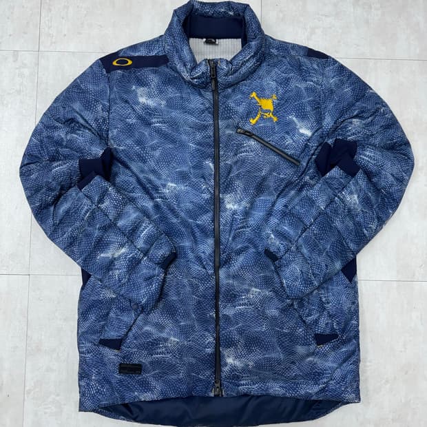 •OAKLEY 스컬 로고 경량 패딩 자켓