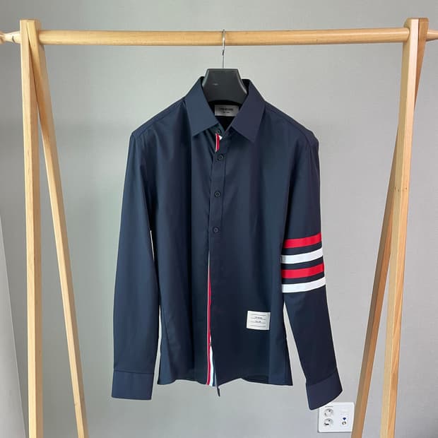 Thom Browne 톰브라운 셔츠 네이비