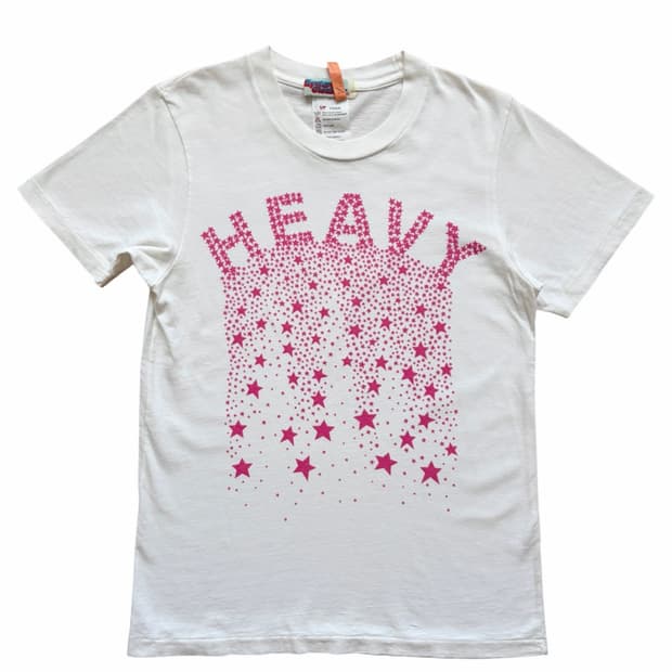 히스테릭 글래머 아카이브 HEAVY 스타 그래픽 반팔 티셔츠
