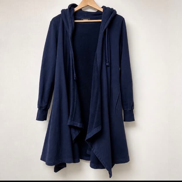 Zucca 주카 롱 후디 네이비
