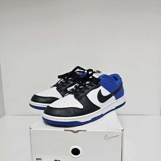 새상품급 나이키 커스텀 덩크 로우 바이 유(프라그먼트st)