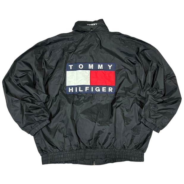 ✨ (바배) 타미 힐피거 90s 올드스쿨 빅로고 바람막이