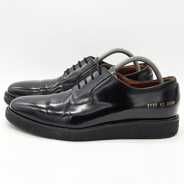  커먼프로젝트 2133 레이스업 더비 슈즈 블랙 (42) 