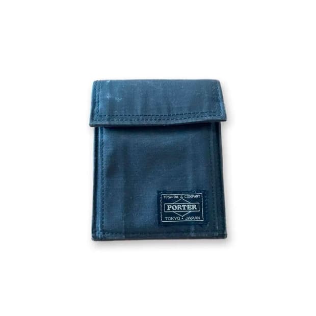 요시다 포터 이중지갑 블랙