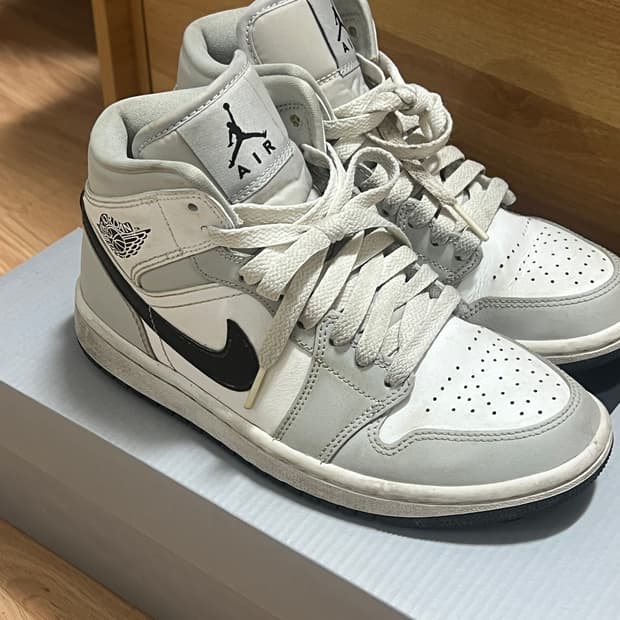 조던1 미드 포그 그레이 220