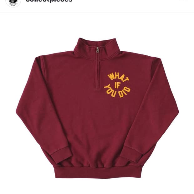 (S) 컬렉트피시스 집업 스웻셔츠