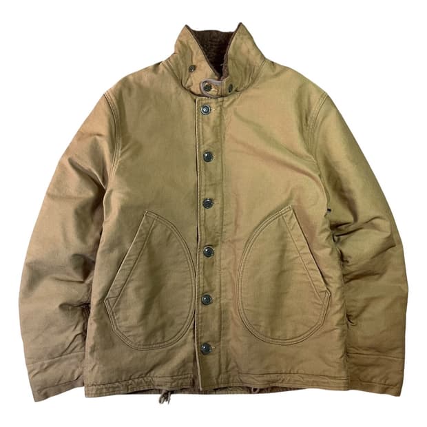 아웃스탠딩 쉐르파 하이넥 덱자켓