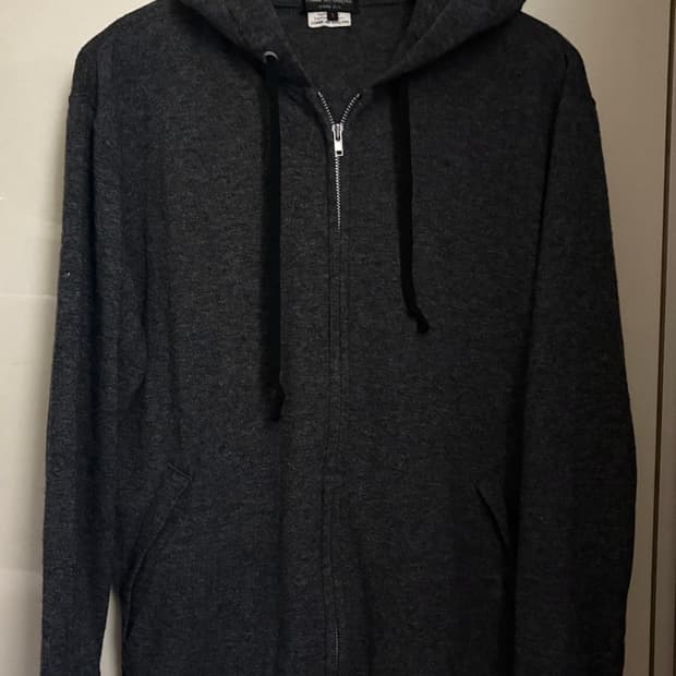 꼼데가르송 옴므 플러스 니트 후드집업 