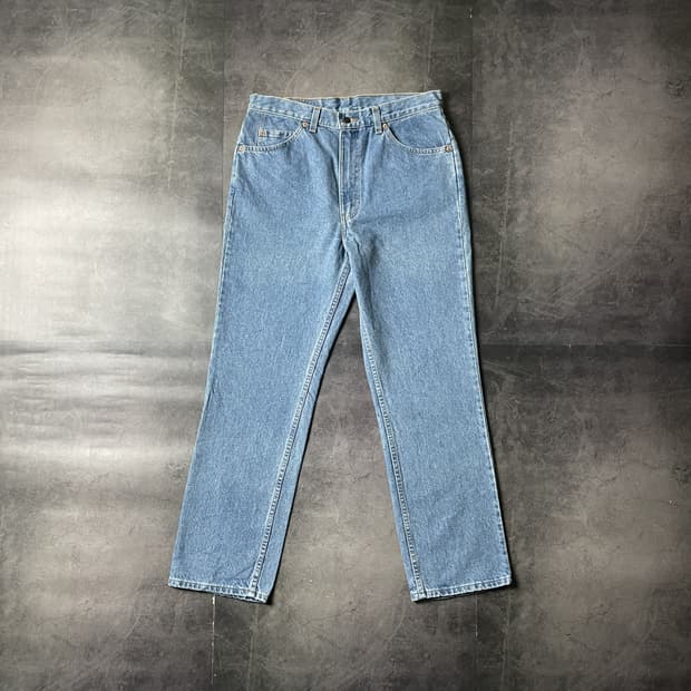 LEVI'S 데드스탁 리바이스619 스트레이트 핏 데님 팬츠 A00696