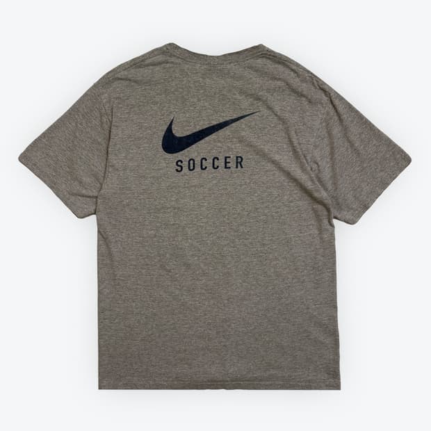 [M] 00s nike silvertab soccer T-shirt