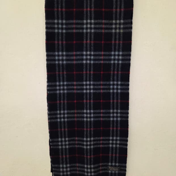버버리 체크 목도리