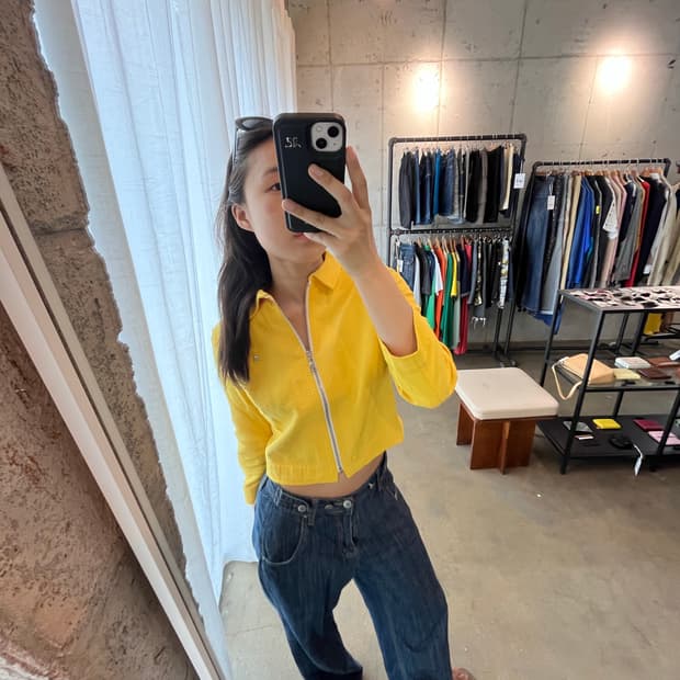00’s 꾸레쥬 코튼 자켓