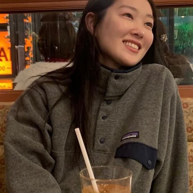 [L] 파타고니아 신칠라 스냅티 니켈 / 네이비 블루