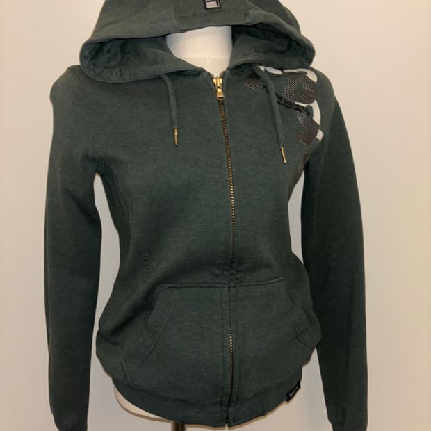 Fubu vintage hooded zip-up