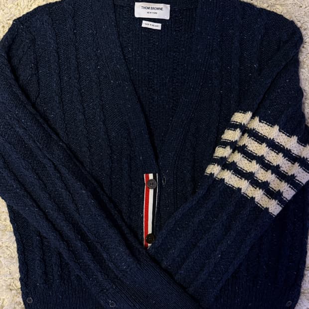 [4] 톰브라운 케이블 가디건 새상품