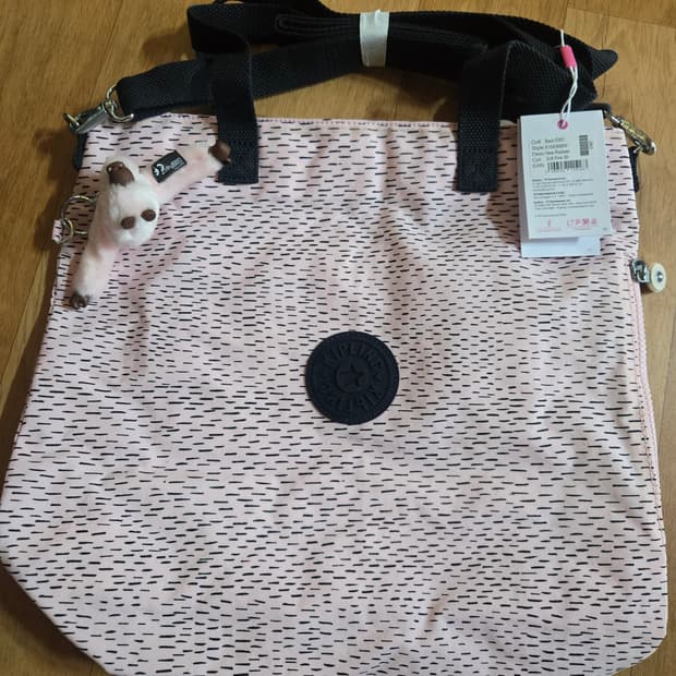 키플링 정품  베이비핑크 에코백 크로스백