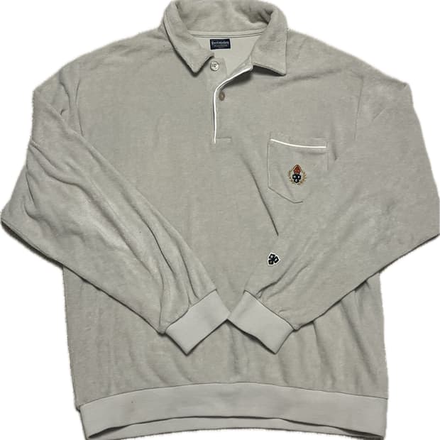 헤리티지플로스 테리 폴로셔츠 베이지