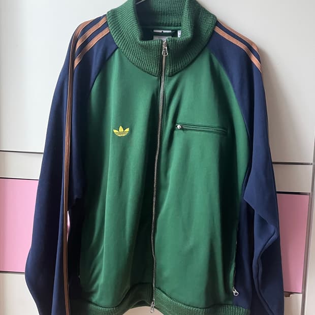 3Xl) 아디다스 브레인데드 니트 트랙탑