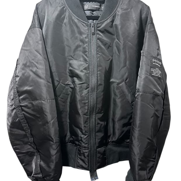 GU x 언더커버 ma-1 블랙 m